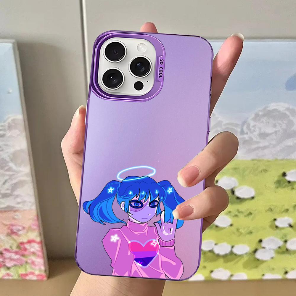 

Чехол для телефона Sally Face Для IPhone 16 15 14 13 12 11 Pro Max X XR XSMAX 8 7 Plus Матовый Ударопрочный Задний Чехол iPhone 16pro max