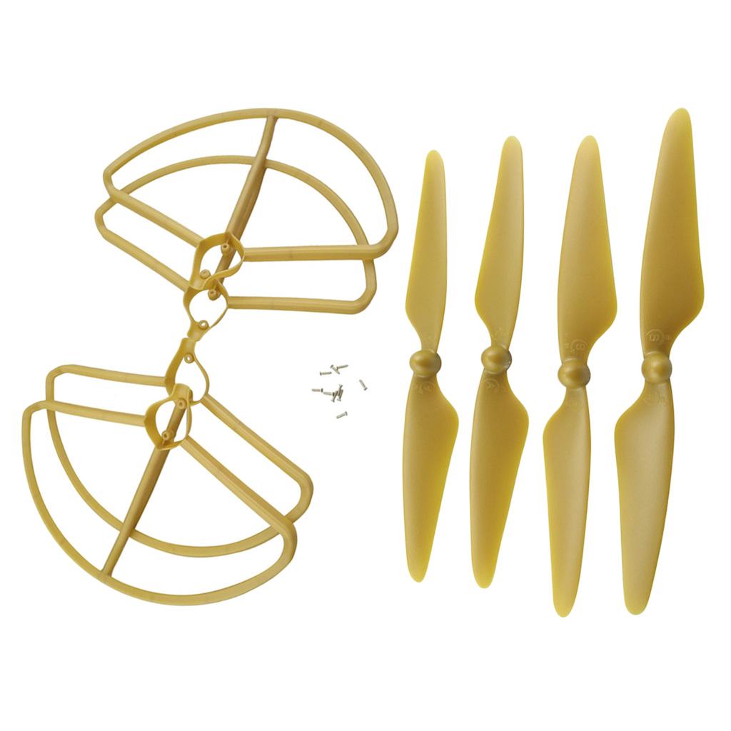 Propeller Protect Frame Plastic CW CCW Propellers Blade Guard Ring RC Plane Accessories for Hubsan H501S