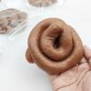 1/2/3Pcs Fake Shit Squeeze Toy Anxiety Stress Relief Simulated Poop Sensory Toy Soft Stretchy Fidget Toy Prank Gag