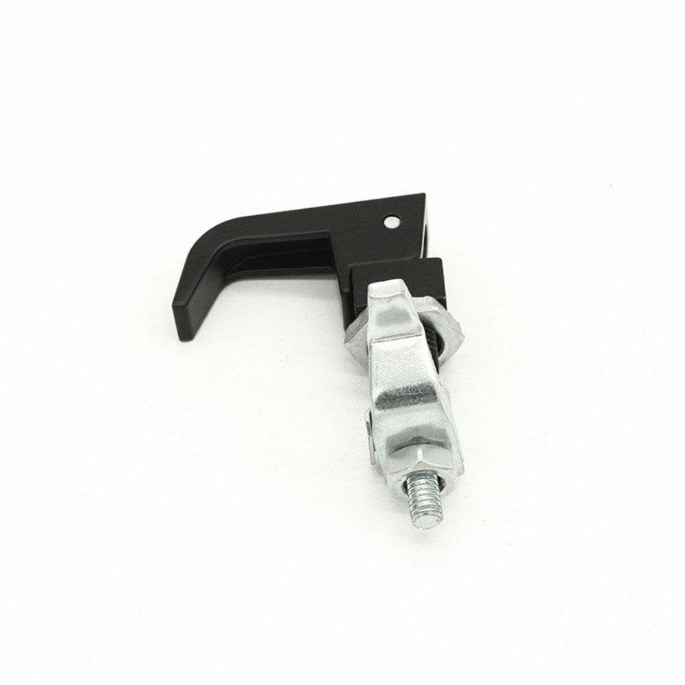 2PCS Stainless Steel Lift and Turn Latches Black Adjustable Grip Handle Compression Latch Door