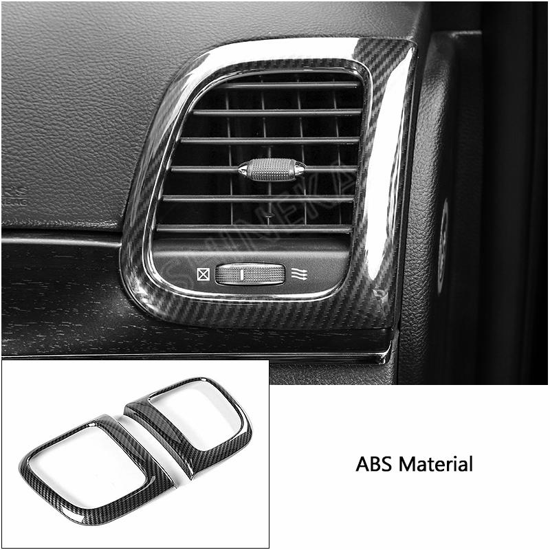 SHINEKA Carbon Fiber Stickers For Jeep Grand Cherokee Car Interior Decoration Cover Accessories For Jeep Grand Cherokee