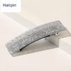 Acetate Square Hair Claw Spring Loaded Hair Clip for Women Messy Bun Forest Vintage Hair Accessory