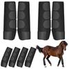Professional Brushing Horse Boots Horse Leg Wraps Protective Gear Accessories Training Equipment For Foreleg Hind Legs
