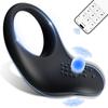 Vibrating Penis Ring for Men Male Delay Ejaculation Cock Ring Penis Massager Clitoral G Spot Stimulation Sex Toys for Couples 18+ Wearable Masturbator