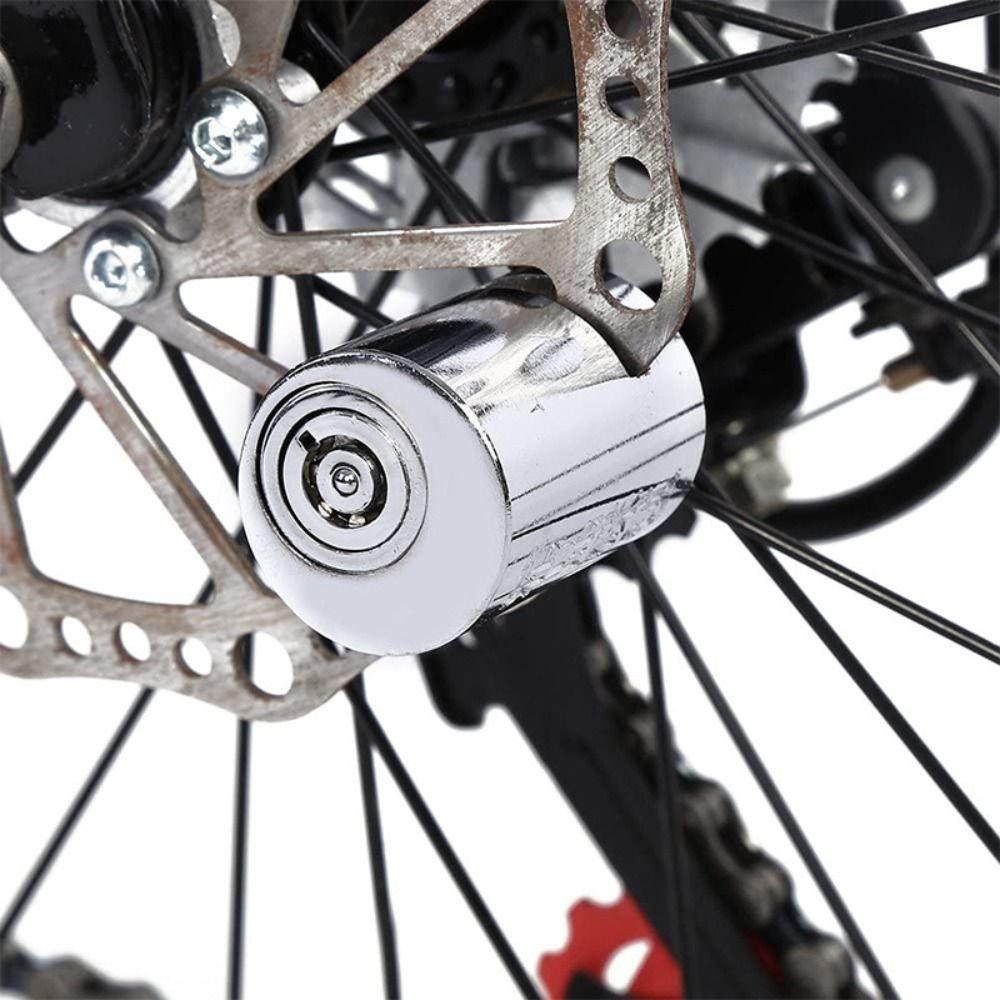 Anti Prying Motorcycle Disc Brake Lock Waterproof Portable Disk Locks Anti-theft Wheel Lock Travel