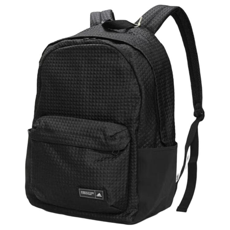 Adidas Fabric Backpack Medium Size Unisex Black Adidas IM5527