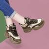 Dad Shoes Women's 2026 Spring and Autumn New Sports Shoes Platform Inner Height Increase Versatile Women's Casual Sports Shoes Single Shoes