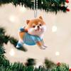 Whimsical Acrylic Dog Hanging Accessory For Car Dcor Perfect For Dog Lovers