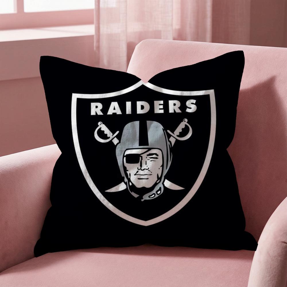 Oaklands RRaiders Logo Cushion Cover MultiScene Pillow Cover for Home Car Reversible Soft Durable for Daily Use