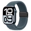 Magnetic Strap Apple Watch Band 44mm 40mm 45mm 49mm 46mm Braided solo loop Bracelet correa iWatch series se 7 3 6 8 9 10 ultra 2