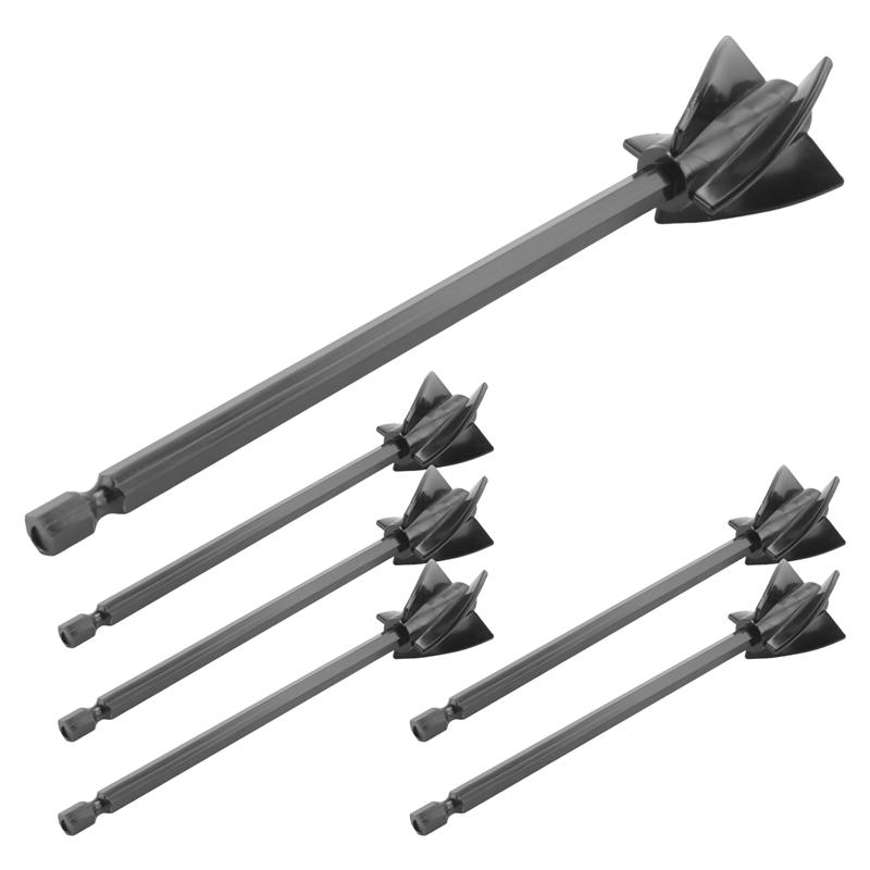 

AEE2-Resin Mixer Paddles, Epoxy Mixer Attachment For Drill, Reusable Paint Stirrer Drill Attachment