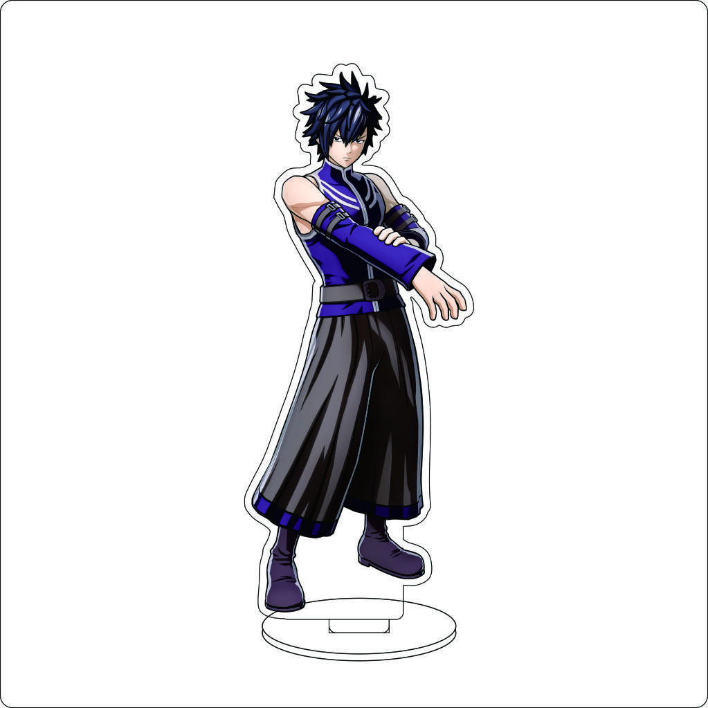 16CM Anime FAIRY TAIL Acrylic Stand Ornaments Jellal Fernandes Gray Fullbuster Mirajane·Strauss Figure Stand Halloween Gifts