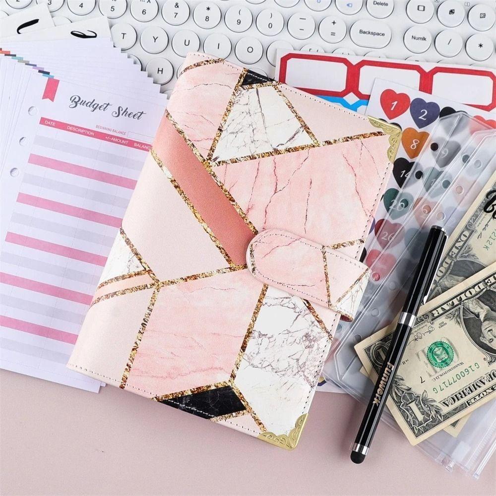 Pockets Binder Pockets Cash Envelopes Binder Notebook Budget Binder A6 Notebook Planner Binder