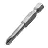 Screwdriver Bits Hex Shank Manual Electric Screwdriver Silver