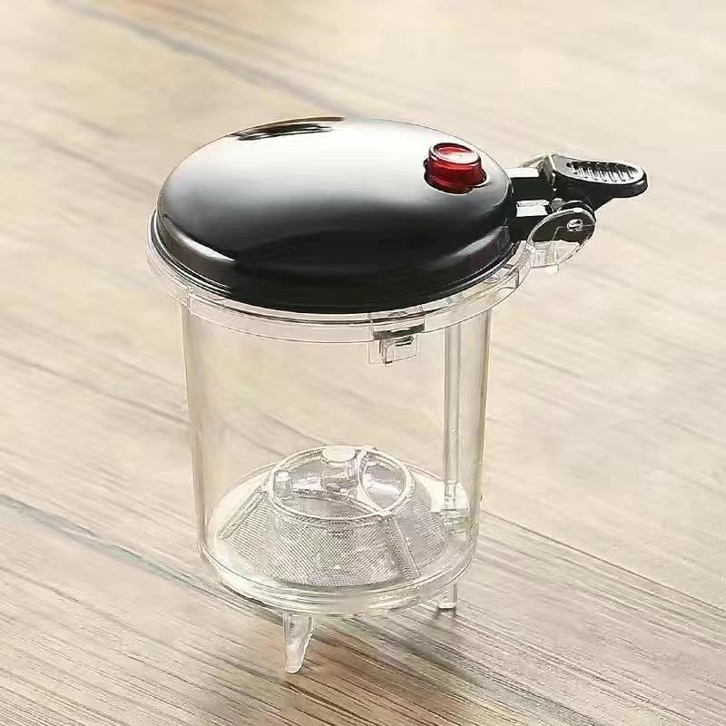 High Temperature Resistant Glass Teapot Set with Tea Strainer and Gaiwan Cup