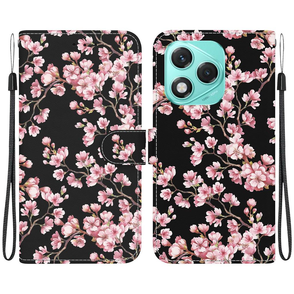 For Honor 400 Lite 5G Wallet Phone Case Anti-Drop Leather Flip Cover Pattern Printing