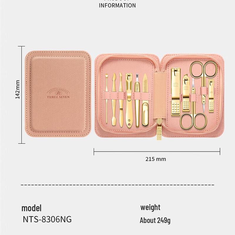 777 Deluxe 11-teiliges Nagelknipser-Set