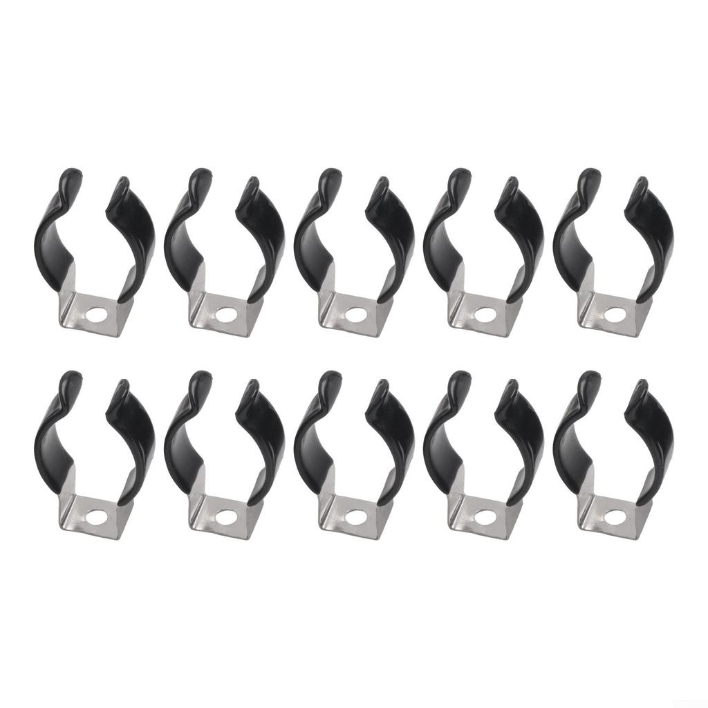 Secure Grip Tool Spring Terry Clips Narrow Base Design Heavy Duty Set of 10