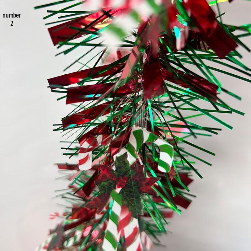 Christmas Tree, Snowman & Bear Decorative Garlands (4 Strips)