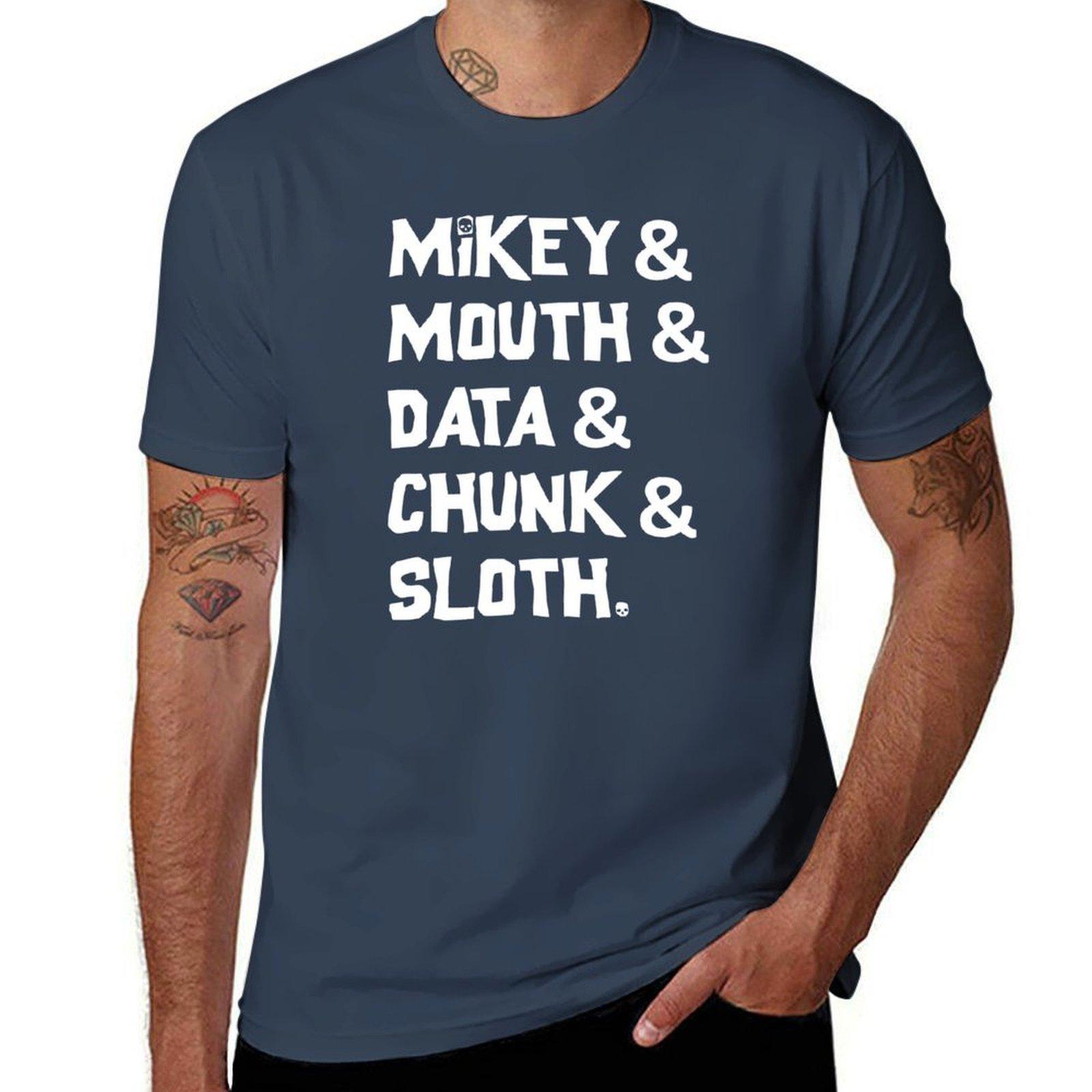 The Goonies Cast TShirt Work Outdoor TShirt for Unisex S