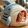 Soothing Pet Pad Cat House for Indoor Warming Cat House Washable Cushions