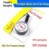 Digital Mini Car Tire Pressure Gauge - Convenient Plastic Design for Accurate Pressure Detection