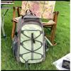 School bag new high-value fresh contrasting color splicing backpack couple lightweight mountaineering travel spring outing backpack