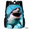 Shark Bag High Definition Printing Multifunctional Load Reduction Ridge Backpack