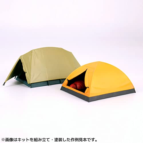 Kaiyodo ARTPLA Yurucamp Camp Set (Unpainted, Unassembled Plastic Model Kit) AP002