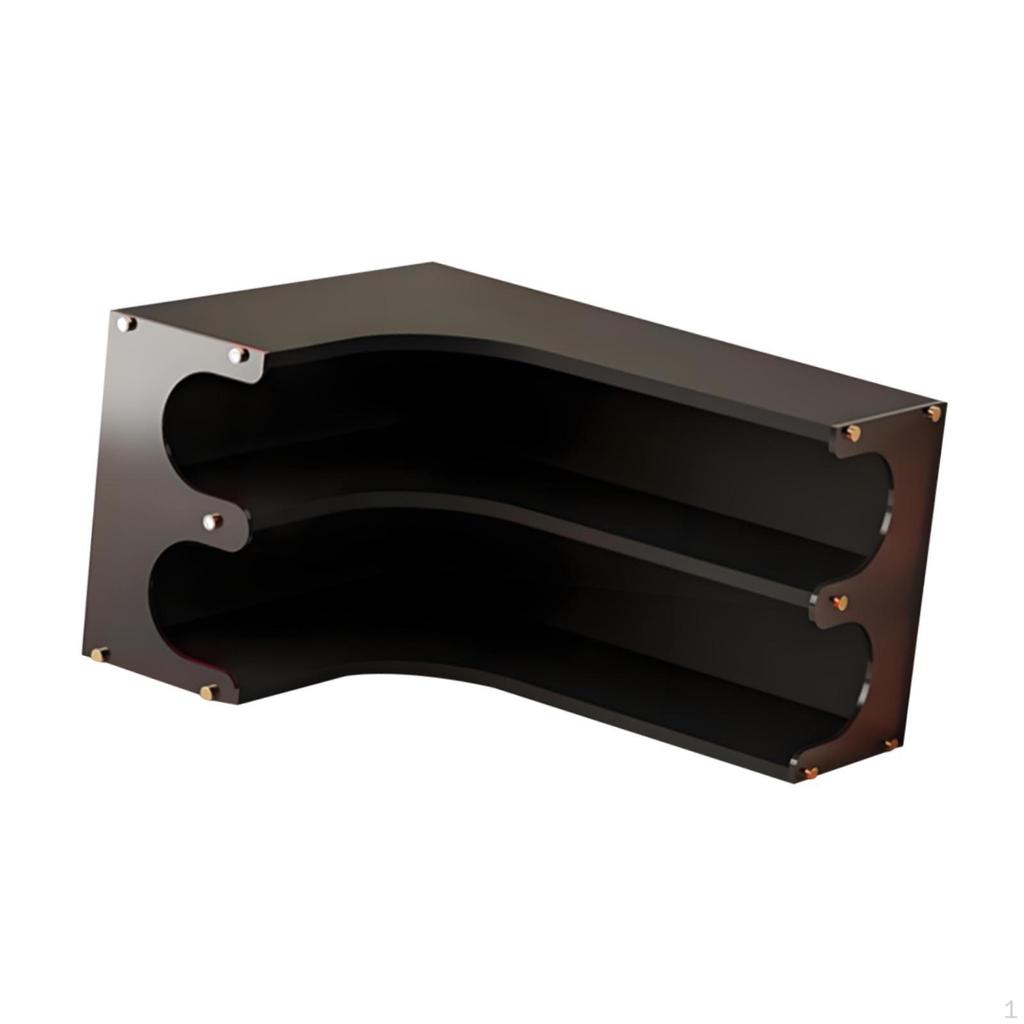 Eckschreibtisch Organizer Regal Arbeitsplatten-Display Vielseitiges Wasserbecher Aufbewahrungsregal 2