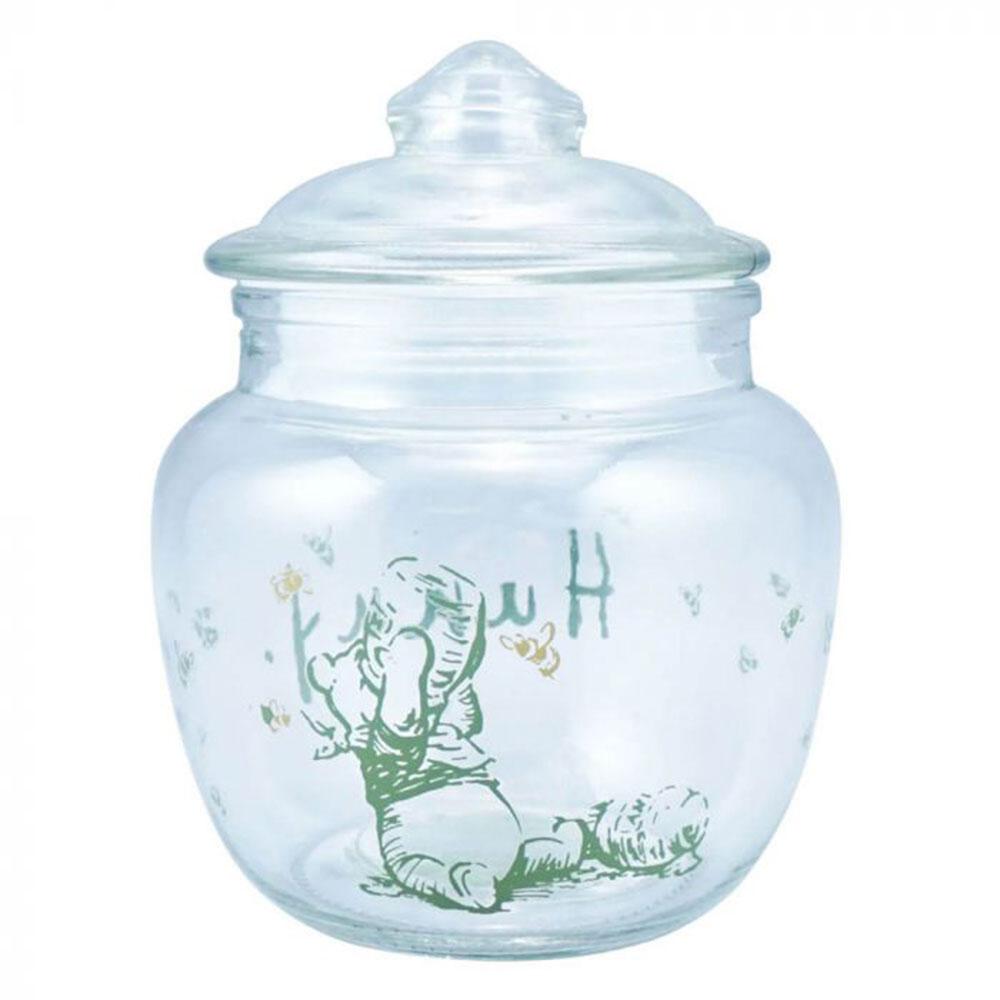 Disney Winnie the Pooh med Hunny Pot Glass Oppbevaringskrukke