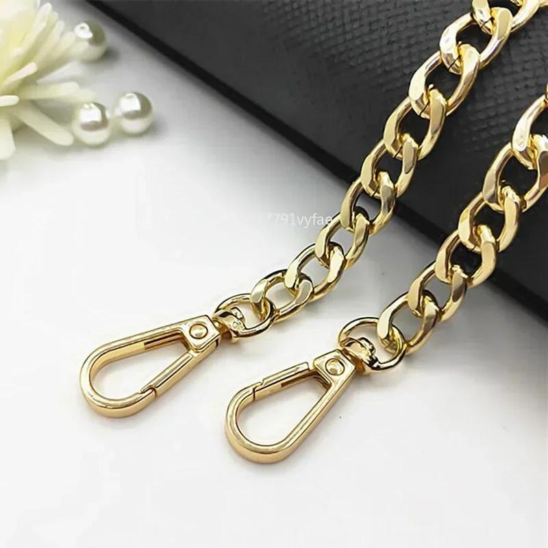 Lanț Metalic de Aluminiu pentru Geantă Piese de Schimb Accesorii Pentru Geantă de Umăr Țesută Manual Genți DIY Handmade Curele Detașabile