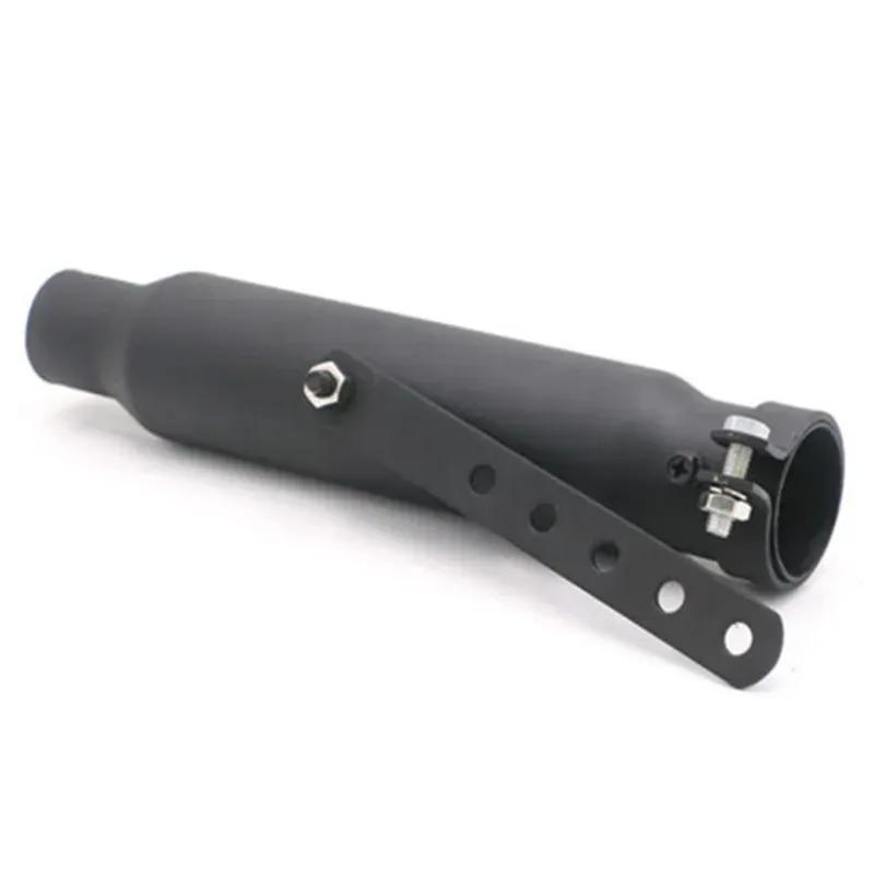 Motorcycle 12'' Exhaust Pipe Muffler Cruiser Chopper Bobber Cafe Racer Dual Sport Bike Scooter Offroad