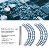 WS2812 RGB Ring Light 60 LEDs Serial Port RGB LED Lamp Board High Brightness 5V Wall Clock Light for Microcontroller