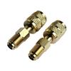 R410 Refrigerant Brass Adapter Rustproof Corrosion Resistant Universal Reverse Thread