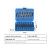Cross-Border Electric Screwdriver Bit Set: Slotted, Phillips, Hex Interchangeable Heads, Chrome Vanadium Steel.