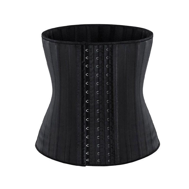 Women's 25 Steel Bones Latex Waist Trainer, Tummy Control Corset Waist Cincher For Workout Body Shaping