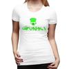 Gunki Logo Angling Skull Fishing Gunki TShirt for Women Round Neck Streetwear T Shirts Womens Tees Short Summer Clothes Tops