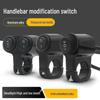 LED Aluminum Alloy Multi-function Motorcycle Handlebar Switch with Double Flash and Spotlight Headlight