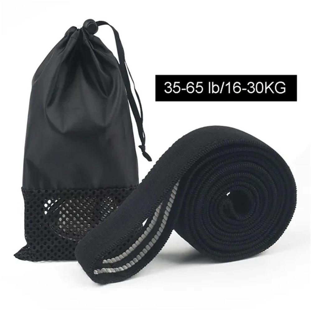 

208см Довга Тканинна Стрічка для Підтягувань з Поміччю Надміцна Тренувальна Стретч Йога Стрічка Домашній Спортзал Фітнес Обладнання Розтяжка Тіла Тренування