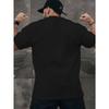 European Sizes Pickleball Men's T-shirts Printed T-shirts , Round Neck Short-sleeved Suits for Street Fashion and Gym Workouts