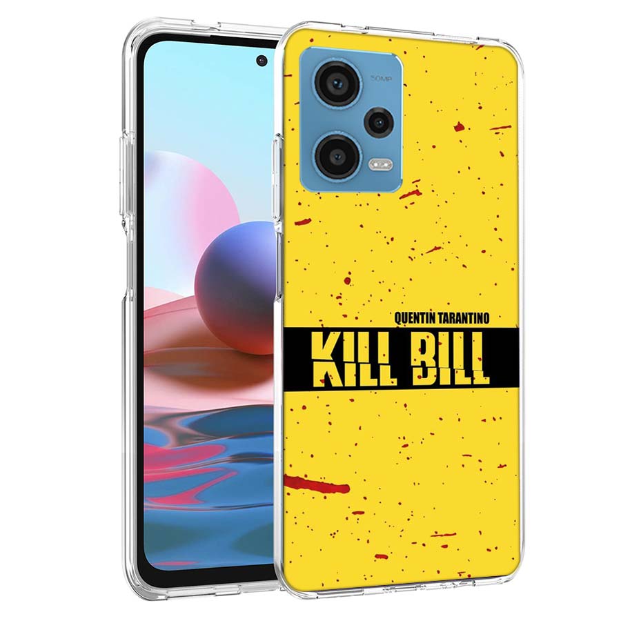 Kill Bill Handyhülle Für Redmi Note 13 12 14 15 Pro Plus 13R 11 11T 11E 11S 10 Pro 10S 9 9S Hülle Handy Klar TPU Capa Cases Shoc