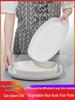 ZISIZ Small Round Aluminum Foil Disposable Plates