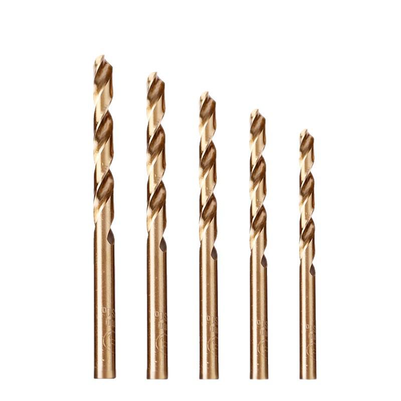 Bosch High-Speed Cobalt Drill Bit for Metal & Aluminum - Round Head, Straight Shank, Professional & Home Use