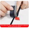 Rubber Auto Rear Trunk Seal 1.5 Meters Long For Vehicle Window Doors And Hatchback Dust Proof Noise Reduction Waterproof