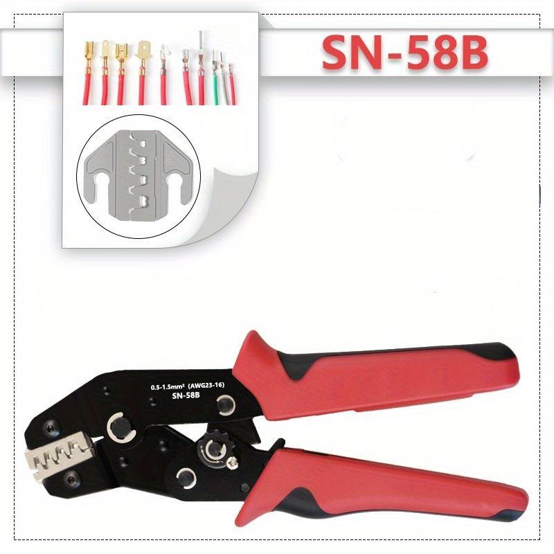 Ratsche arbeitssparende Crimpen Zangen SN-58B Plug-in Frühling XH 2,54 Terminal Crimpen Zangen DuPont Kalt Gepresst Terminal Crimpen Zange