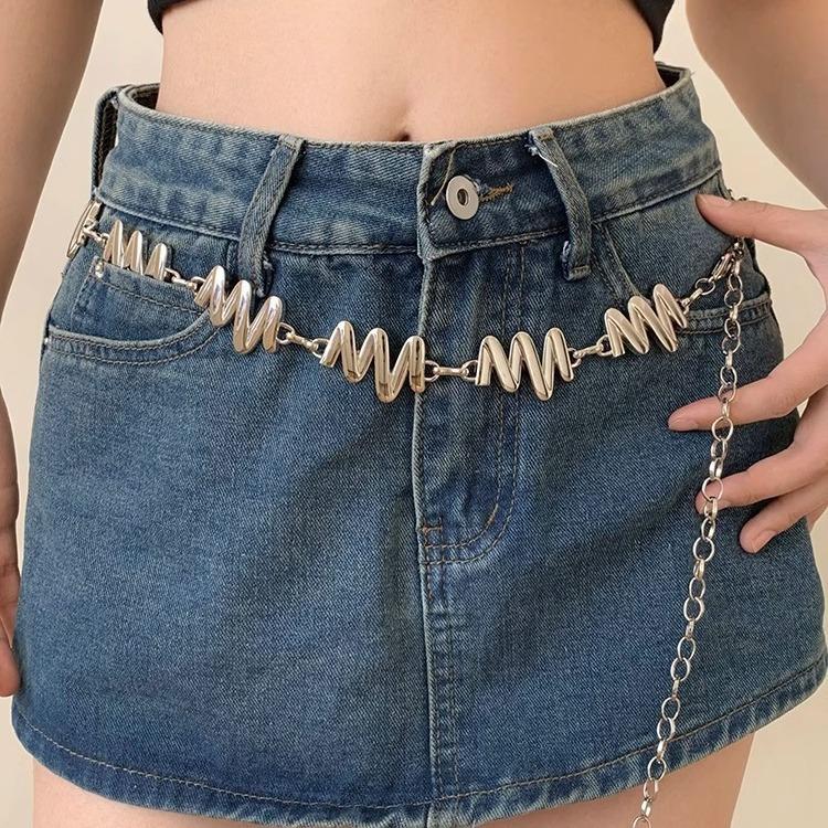 Summer Metal Waist Chain Women's Niche Design Bohemian Chain Ethnic Style Belt Accessory