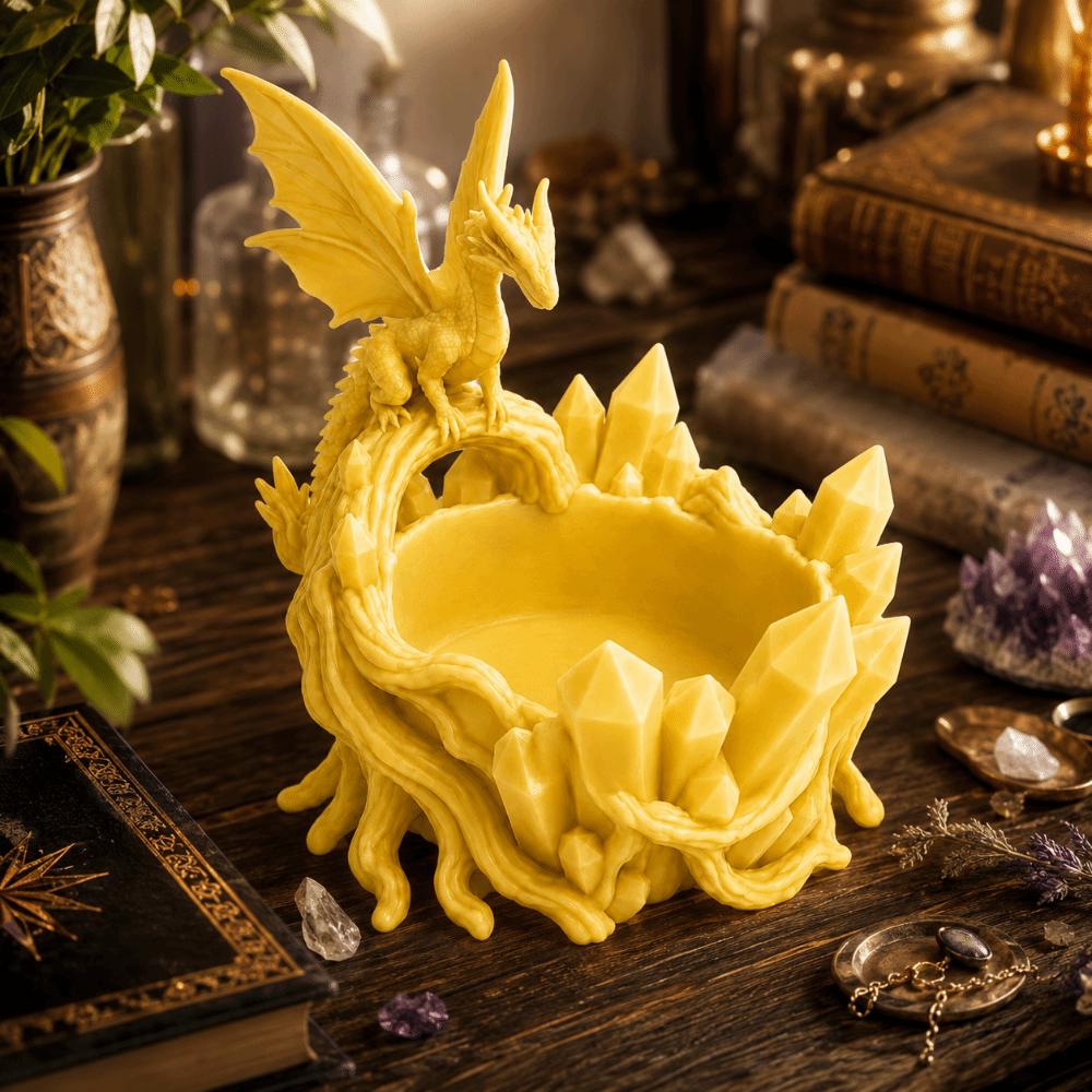 Gothic Style Jewelry Holder 3D Printed Desktop Decoration Gift For Dragon Lover