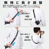 HAKUBA Camera Accessories Strap Sling Features YKK Parts for Instant Extension and 4977187374919 Anti-Twist [Speed 38] Twist-reducing Quick-release