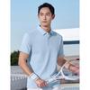 Men's 7A Antibacterial Ice Silk Mulberry Blend Polo Shirt